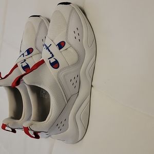 Woman's Sz 10. Champion Crossover Sneakers Tennis Shoes Leather Slip On